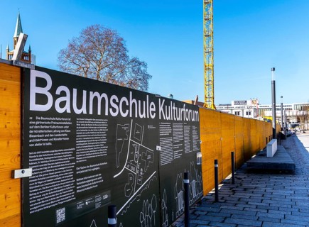 Nursery Kulturforum, open-space garden installation, Sharounplatz, Berlin, Germany, Europe