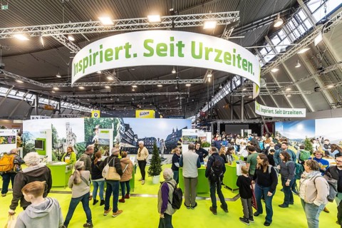 CMT tourism trade fair in Stuttgart. According to the trade fair organiser, the Caravan, Motor,