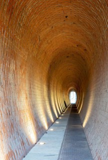 Deer Moat Tunnel, Prague Castle, Praha, Czech Republic, Europe