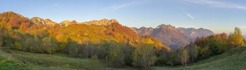 Sunrise Piccolo Dolomiti, Recoaro Terme, Province of Vicenza, Italy, Europe