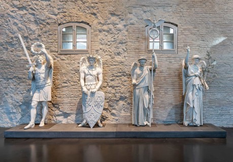 Proviantmagazin Zitadelle Spandau, Exhibition Unveiled, Figures, Monuments and Sculptures, Berlin,