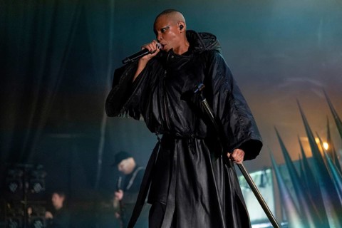 Deborah Anne Dyer aka Skin, singer of Skunk Anansie, live at the Columbiahalle in Berlin on