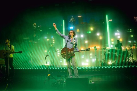 Gary Lightbody, lead singer of Snow Patrol live on The Forest Is The Path Tour at Tempodrom Berlin