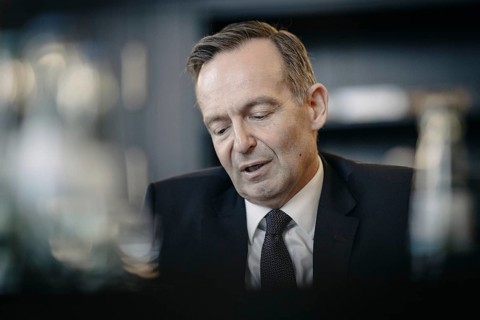 Volker Wissing (FDP), Federal Minister of Transport and Digital Affairs, recorded during an