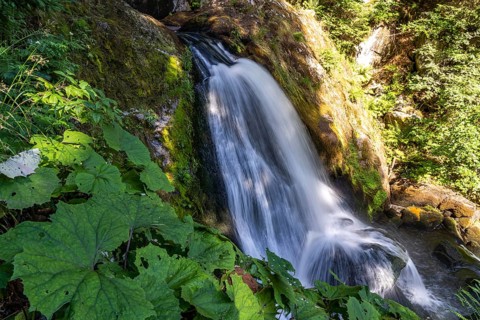 The Triberg Waterfalls, Triberg in the Black Forest, Baden-Württemberg, Germany, Europe