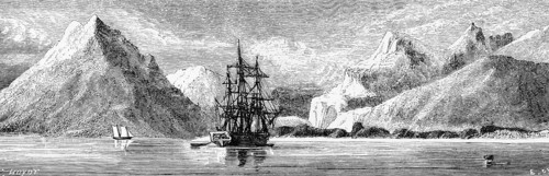 Strait of Magellan, the strait connecting the Pacific Ocean with the Atlantic Ocean, discovered in