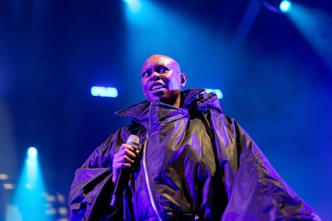 Deborah Anne Dyer aka Skin, singer of Skunk Anansie, live at the Columbiahalle in Berlin on