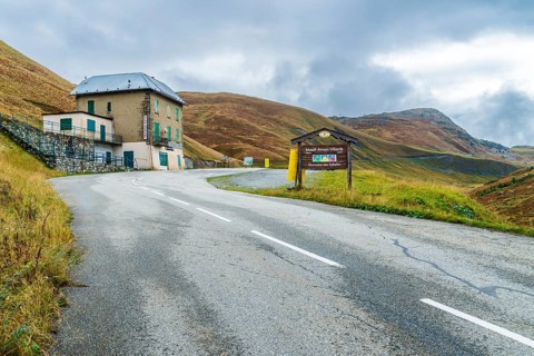 France, region Auvergne-Rhône-Alpes, Savoier Alps, Departement Savoie, road to pass Col de Glandon,