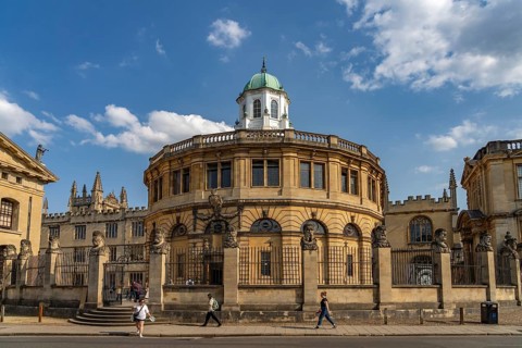 The Sheldonian Theatre, University of Oxford, Oxfordshire, England, Great Britain
