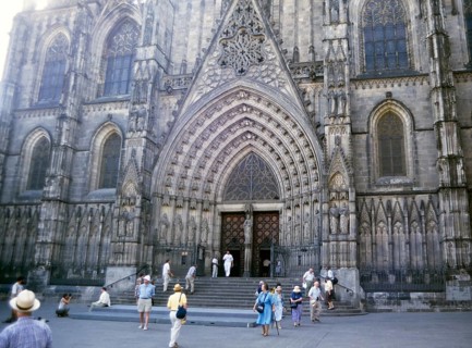 Cathedral of the Holy Cross and St Eulalia, cathedral church in the city of Barcelona, Catalonia,