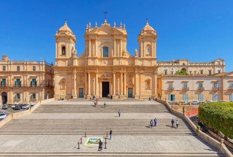 San Nicolò Cathedral, Noto, Noto Valley, Sicily, Italy, Europe