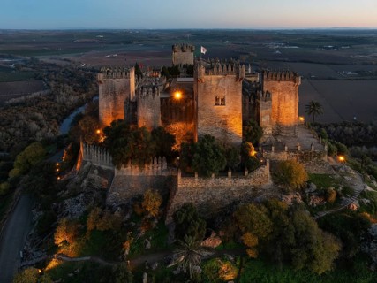 The impressive eighth-century Moorish castle of Almodóvar del Río perches high above the