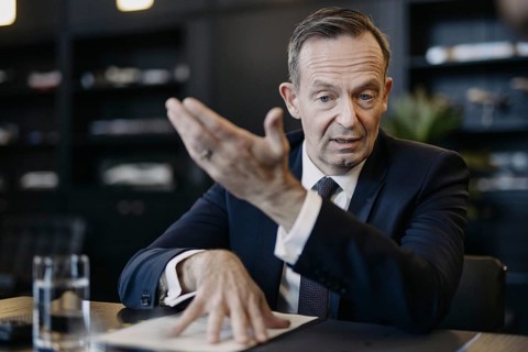 Volker Wissing (FDP), Federal Minister of Transport and Digital Affairs, recorded during an