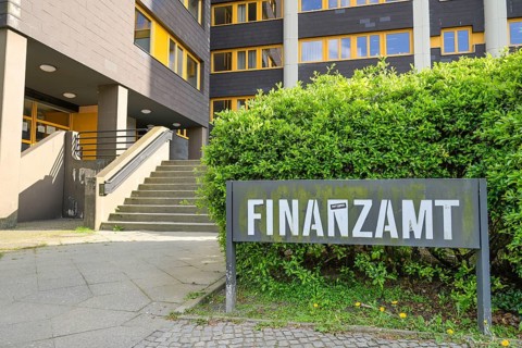Reinickendorf tax office, Eichborndamm / Am Nordgraben, Reinickendorf, Berlin, Germany, Europe