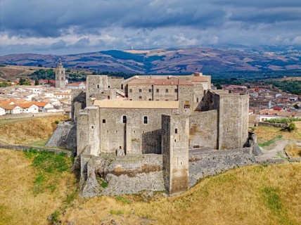 The castle of Melfi, the Castello di Melfi, is a medieval fortress in the southern Italian province