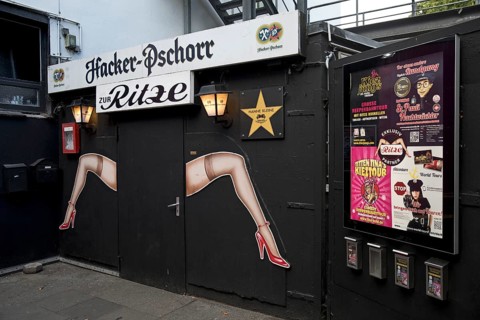 Zur Ritze, Hamburg cult pub, Reeperbahn, St. Pauli, Hamburg, Germany, Europe