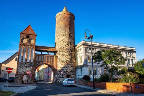 Zinnaer Tor, Jüterbog, Brandenburg, Germany, Europe
