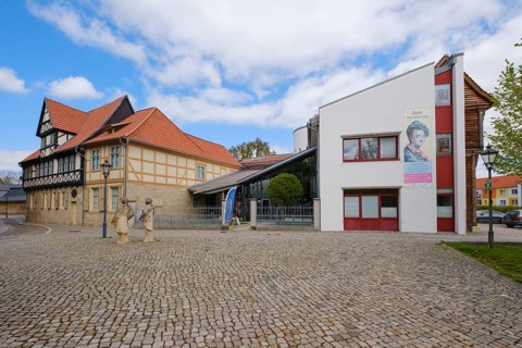 Gleimhaus, Literature Museum, Halberstadt, Harz, Saxony-Anhalt, Germany, Europe