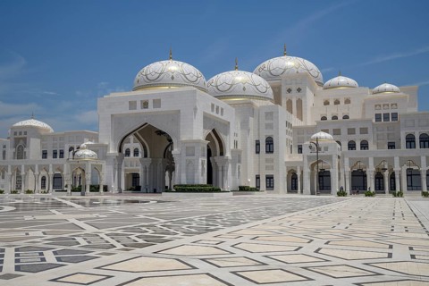 Qasr Al Watan, Presidential Palace, Abu Dhabi City, Emirate of Abu Dhabi, United Arab Emirates,