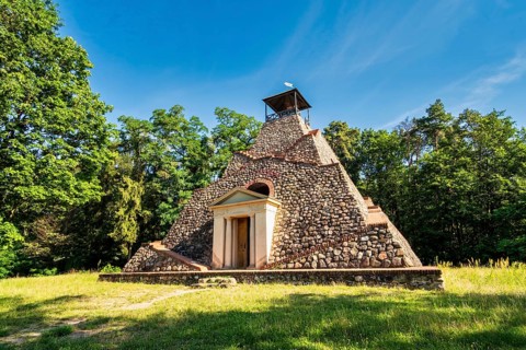 Pyramid Garzau, Brandenburg, Germany, Europe