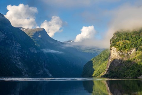 Geirangerfjord, near Geiranger, Møre og Romsdal, Norway, Europe