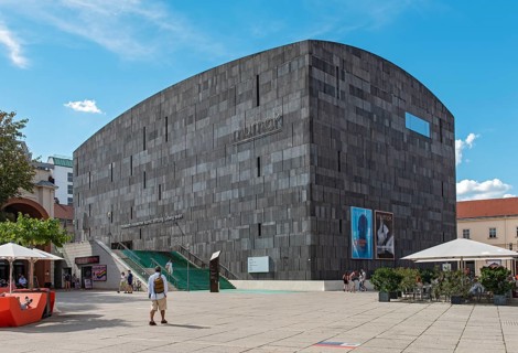 MUMOK, Museum Moderner Kunst or Museum of Modern Art, Builidng, MuseumsQuartier, Vienna, Wien,