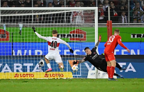 Penalty area scene, Goal area scene, Goal shot, Action, Goal chance, Luca Joachim Raimund VfB