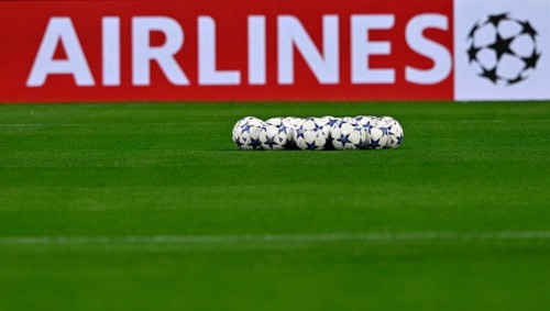 CL, Champions League evening, Allianz Arena, perimeter advertising Turkish Airlines, Adidas CL
