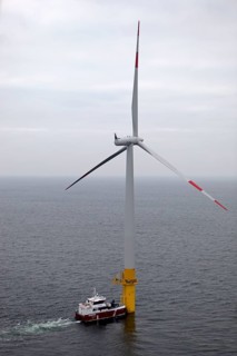 Offshore wind farm Baltic 1, wind turbine, wind turbine, Mecklenburg-Western Pomerania, Germany,