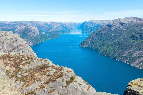 Lysefjord, Rogaland, Western Norway, Norway, Europe