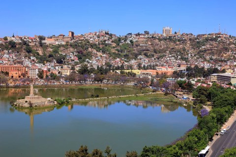 Antananarivo, Tana, Madagascar, Lac Anosy, Africa