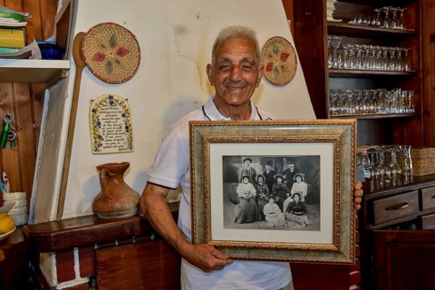 Antonio Bertoleoni, king of the island of Tavolara, the smallest kingdom of the world, with