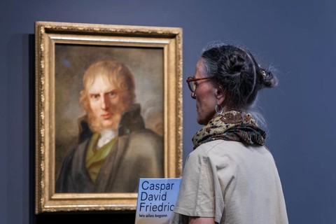 Anniversary exhibition on Caspar David Friedrich at the Albertinum. Gerhard von Kügelgen Portrait