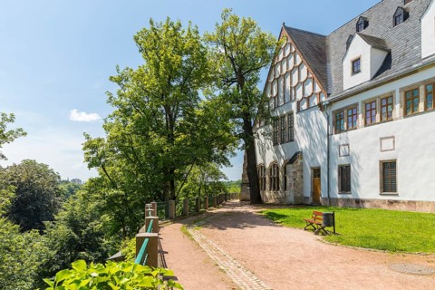 Schlossberg Museum on the Schlossberg, exterior view, Chemnitz, Saxony, Germany, Europe