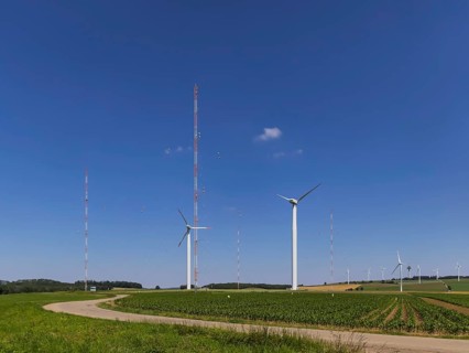 WINSENT test facility, research into wind power at high altitudes. In a research project,