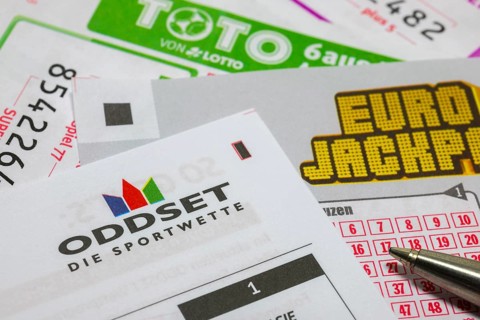 Tickets, gambling, betting tickets, Toto, Oddset, EURO JACKPOT, biros
