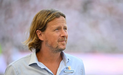 Coach Bo Henriksen 1. FSV Mainz 05, portrait, smiling, looking up, MHPArena, MHP Arena Stuttgart,