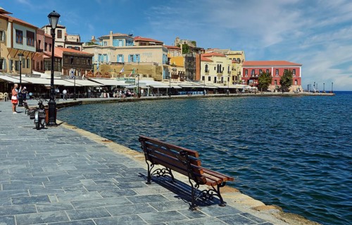 Venetian Port, Chania, Crete, Greece, Europe