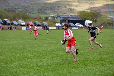 Game in Gaelic Football, Gaelic Football, between St. Mary's Faughanvale and St. Matthew's