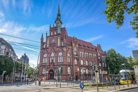 Lichtenberg Town Hall, Möllendorffstraße, Lichtenberg, Berlin, Germany, Europe