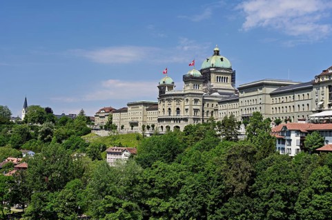 Parliament building, Federal Palace, capital Bern, Canton Bern, Switzerland, Europe