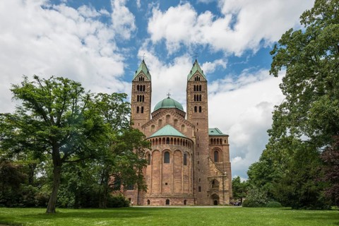 Imperial Cathedral, Cathedral of St Mary and St Stephen, UNESCO World Heritage Site, Speyer,