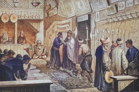 Medicine, Doctor, Miraculous Healing in the Monastery of the Howling Dervishes in Scutari, now