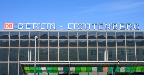 Station Lichtenberg, Weitlingstraße, Lichtenberg, Berlin, Germany, Europe