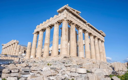 Parthenon Temple, Acropolis, Athens, Greece, Europe