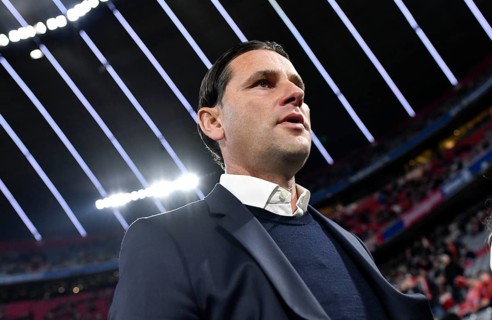 Coach Gerardo Seoane Bayer 04 Leverkusen, Allianz Arena, Munich, Bavaria, Germany, Europe