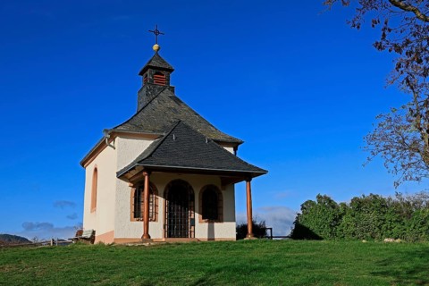 Kleiner Kalmit Chapel 2022 near Landau in der Pfalz, Southern Wine Route, Palatinate Forest,