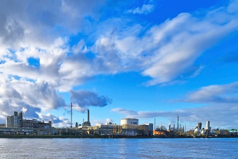 Ludwigshafen, Germany, January 2022: BASF SE, a German multinational chemical company and largest