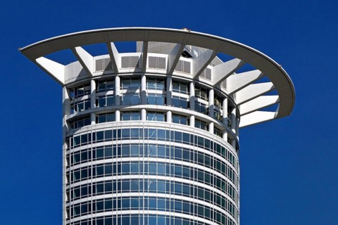DZ Bank tower block, Westend 1, Frankfurt am Main, Hesse, Germany, Europe
