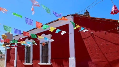 Concordia, el pueblo magico, colonial Magic Village, near Mazatlan. Authentic Mexican village